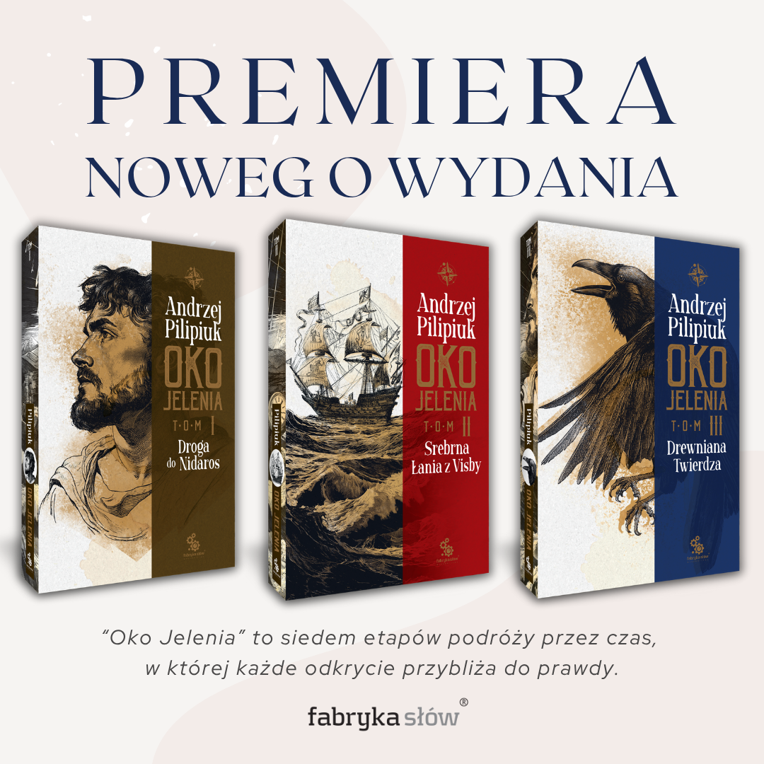 Od dziś w księgarniach: Oko Jelenia x 3