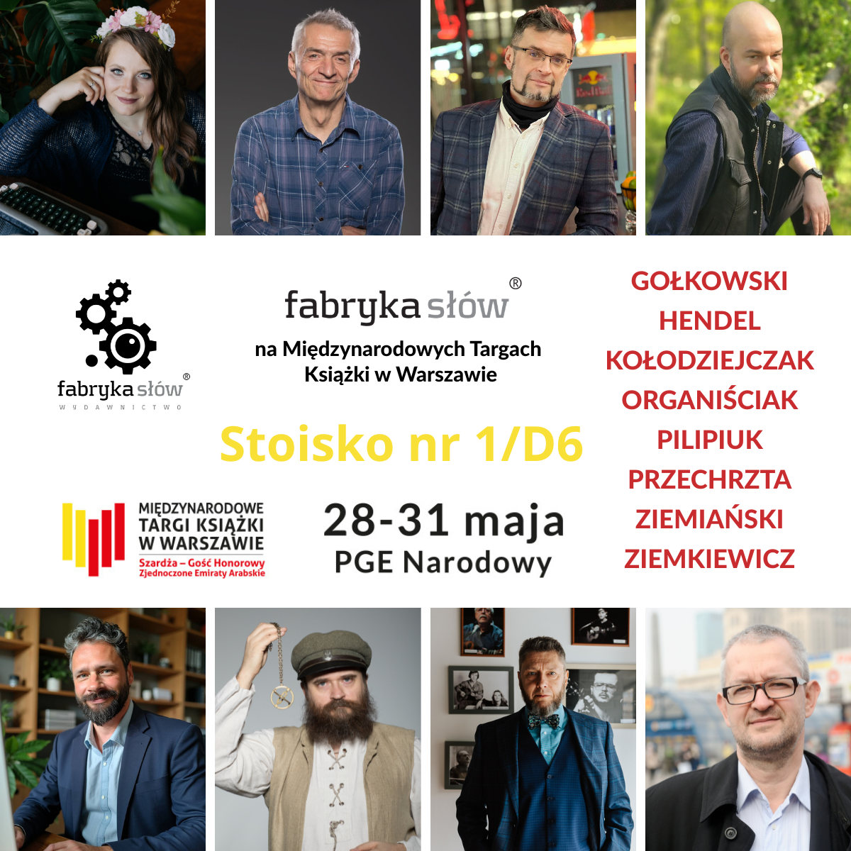 Zapraszamy na Targi Książki w Warszawie!
